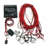 G.T.POWER High Power 3W Flight Simulated and Flashing Light System for Rc Models Parts